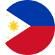 round philippines flag
